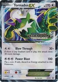 Tornadus EX BW96 Prerelease Staff